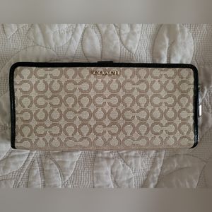 EUC Coach Canvas Slim Wallet